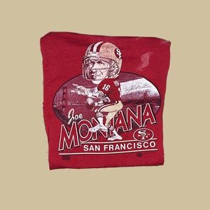 Vintage San Francisco 49ers - Joe Montana T-Shirt